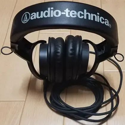 fone de ouvido over-ear audio-technica m-series ath-m20x preto - Foto 2