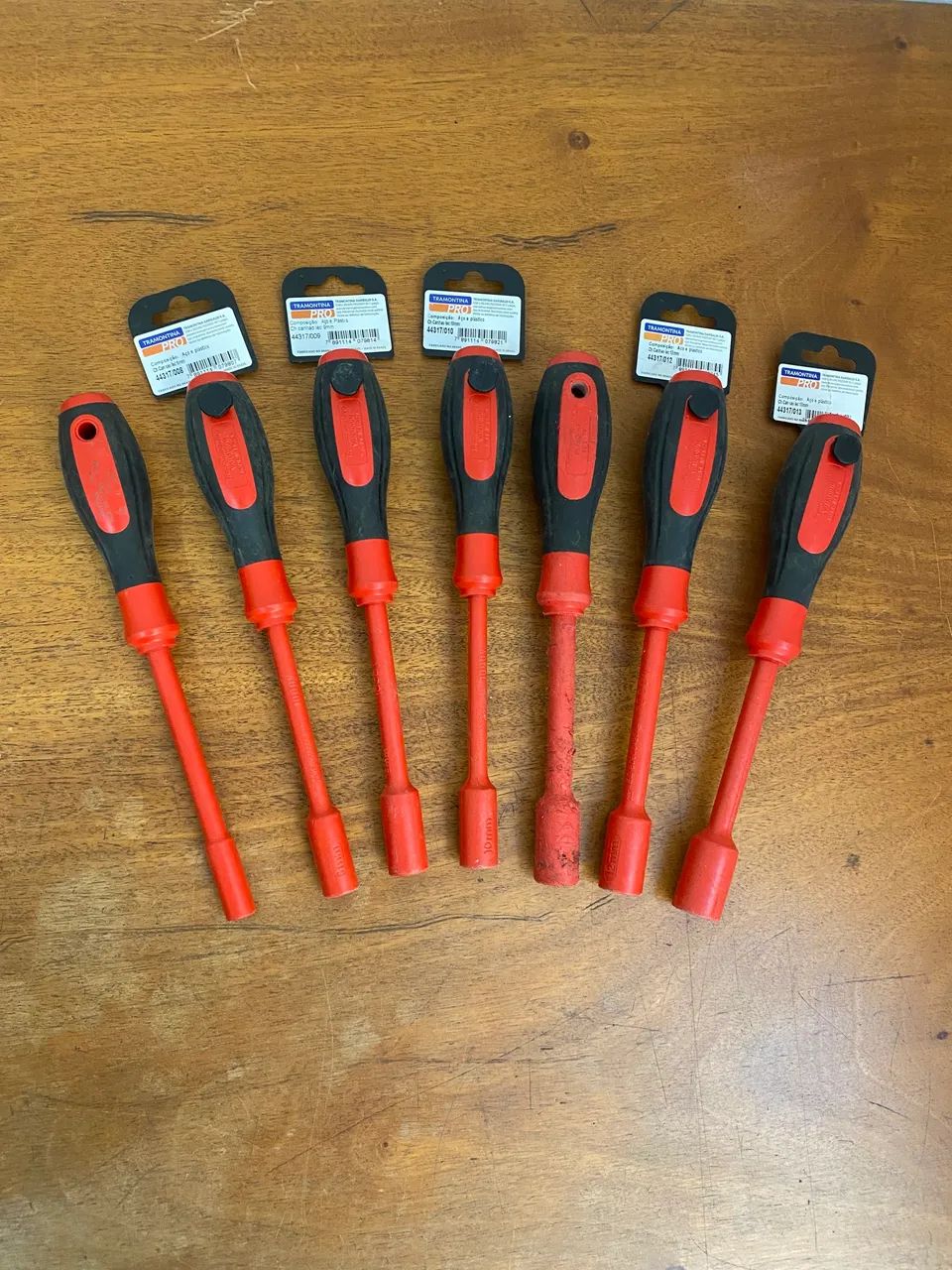 Chaves Isolada Canhão Tramontina Pro - Kit com 7 peças: 6,8,9,10,11,12 e 13