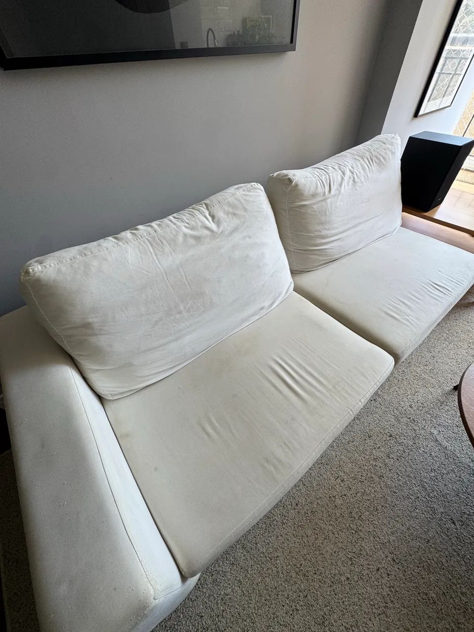 SOFÁ COM CHAISE BRANCO - Foto 2