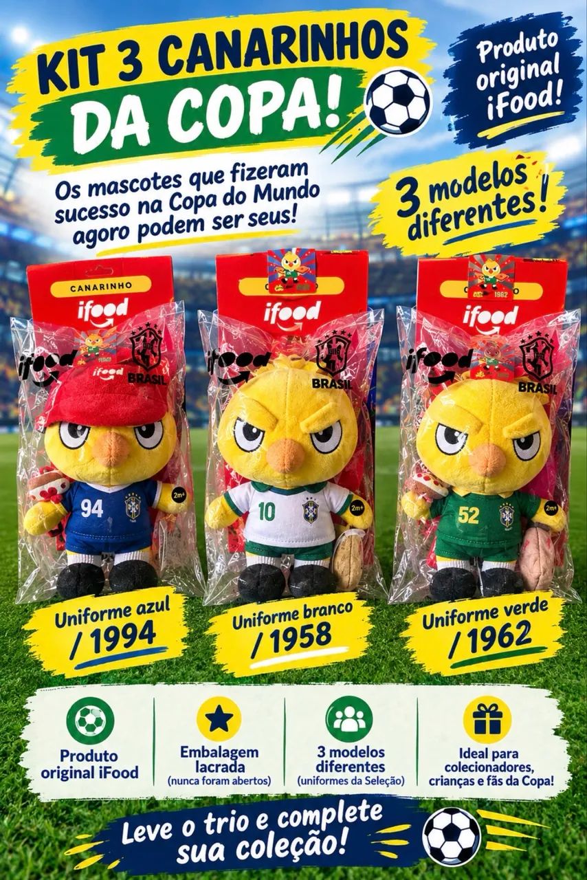 Mascotes da Copa do Mundo 