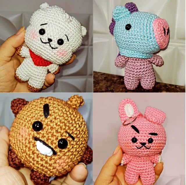 Amigurumis BTS BT21 - Foto 2