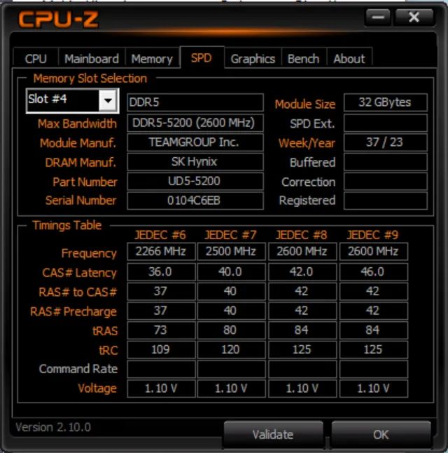 Team Group Elite Plus, 32GB, DDR5, 5200MHz, CL42 - Foto 5