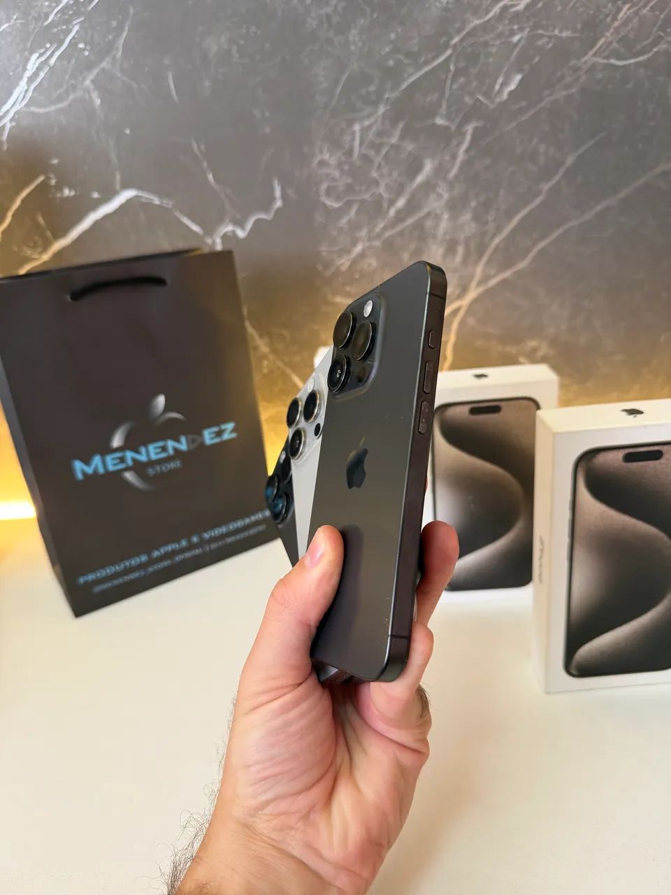 Iphone 15 Pro 128gb Semi Novos impecaveis! TROCAS - Foto 2