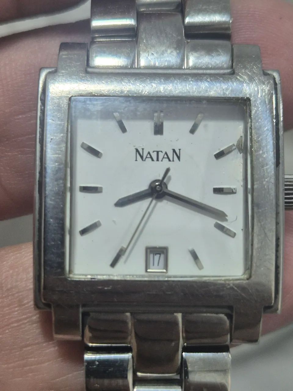 Relógio NATAN TANK  À QUARTZ  SUÍÇO  -   ÓTIMO ESTADO