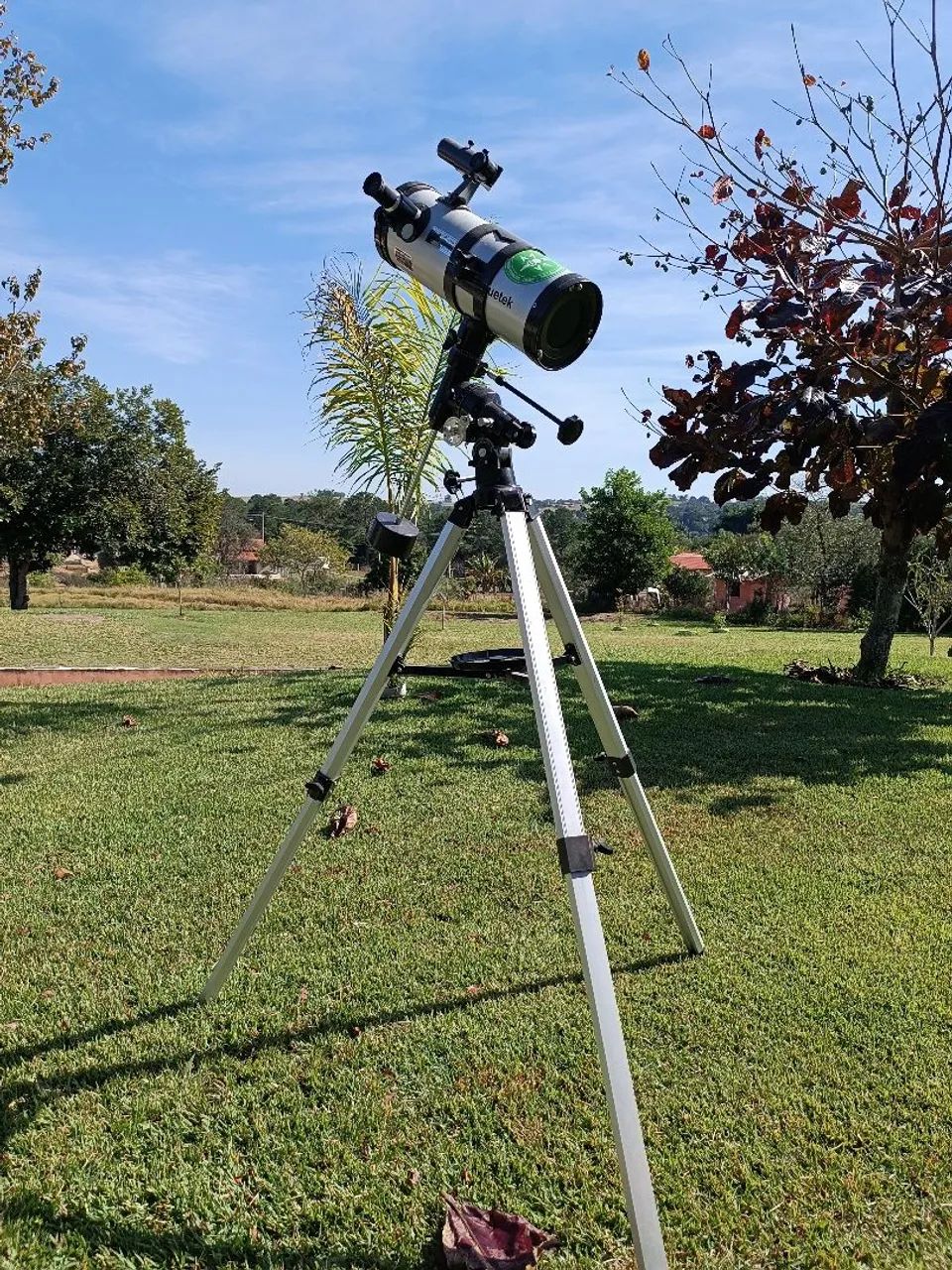 Telescópio Refrator Uetek 1000114 Astronômico com Tripé - Estelar - Foto 2