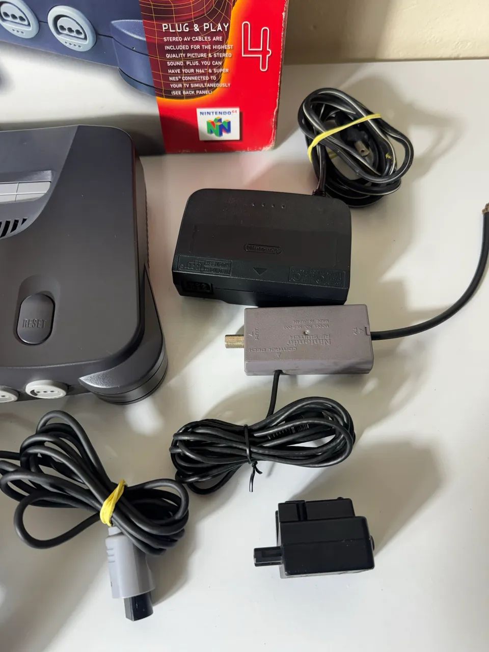 Nintendo 64 americano impecável  - Foto 4