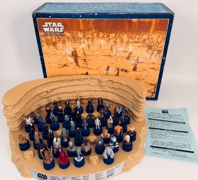 PEPSI Star Wars Episode IIコレクションステージ全コンプ star wars pepsi collection stage episode ii expositor + mini