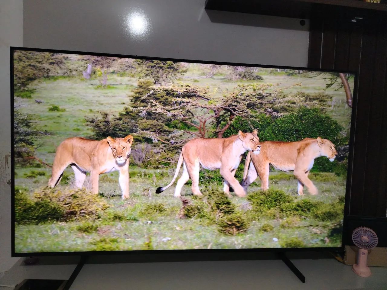 Televisão Samsung 55 polegadas semi-nova na garantia