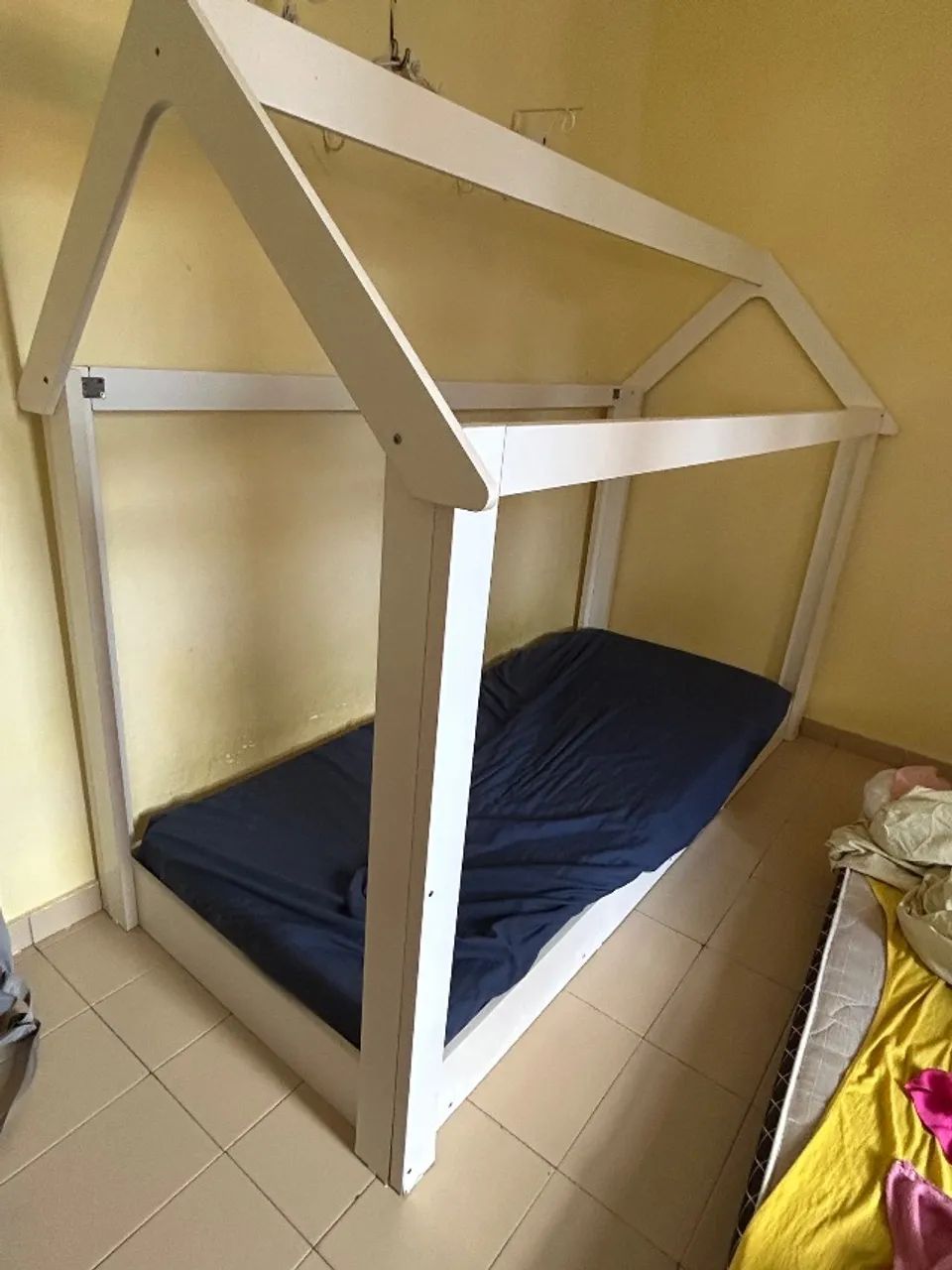 Cama estilo casinha branca  - Foto 2