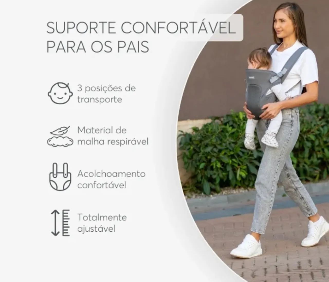 Canguru para Bebê KikkaBoo