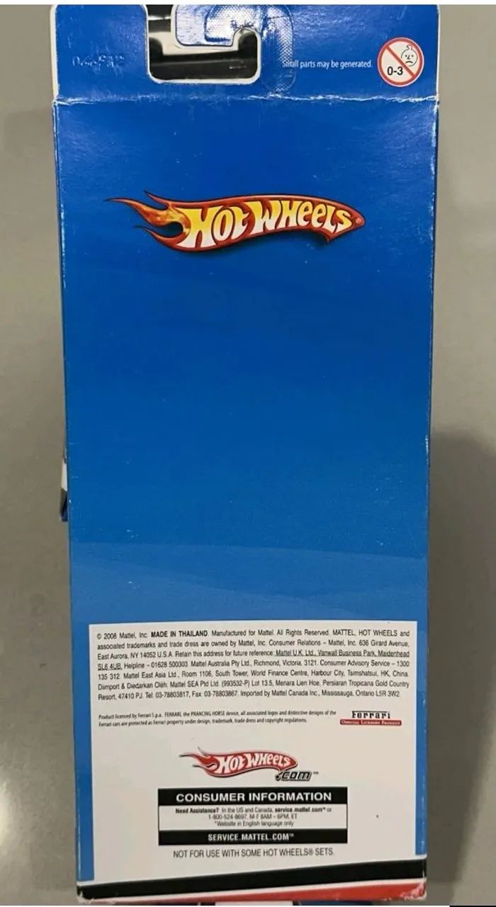 Pack hot Wheels Ferrari 2008 com 5 miniaturas - Foto 2