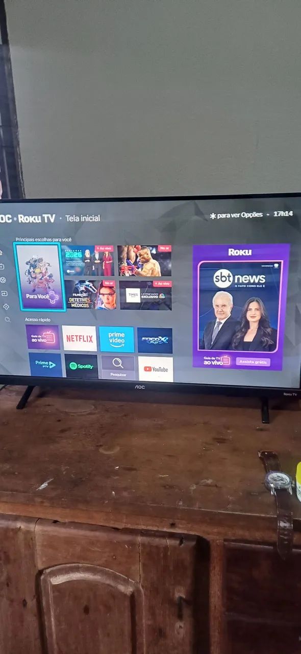 Smart tv roku 32 polegadas  - Foto 5