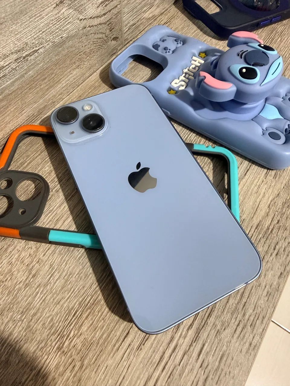 iPhone 14 Azul 128GB - Excelente estado - 85% bateria - Foto 4