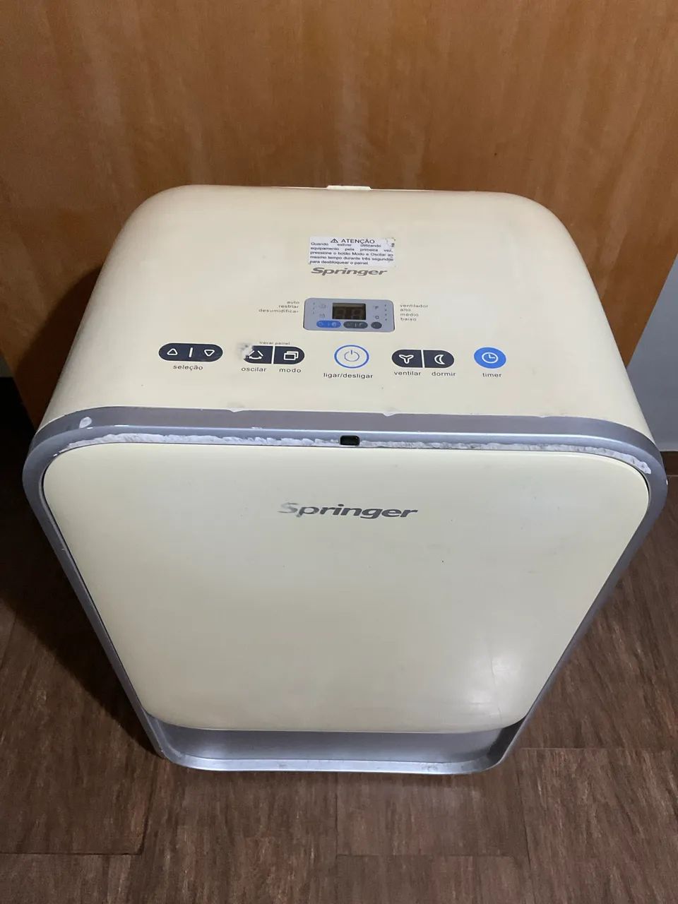 Ar condicionado portátil Springer de 12.000BTUs,usado - Foto 2