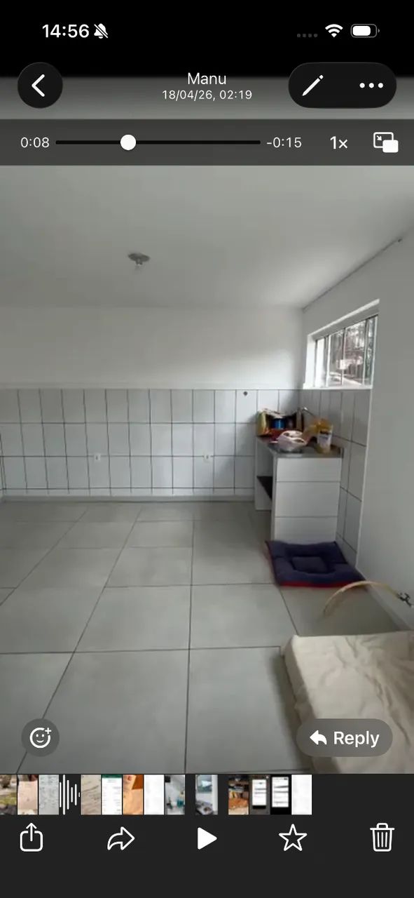 Apto 1 doem. para lugar -carvoeira 