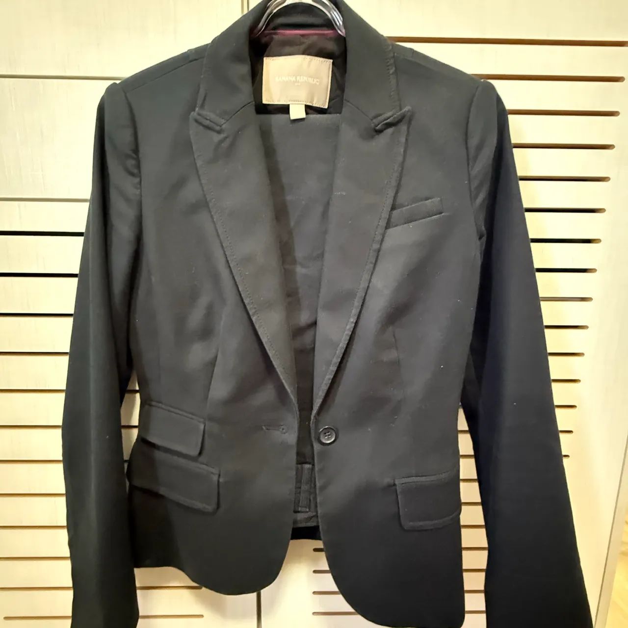 Blazer e calça preto Banana Republic tamanho PP