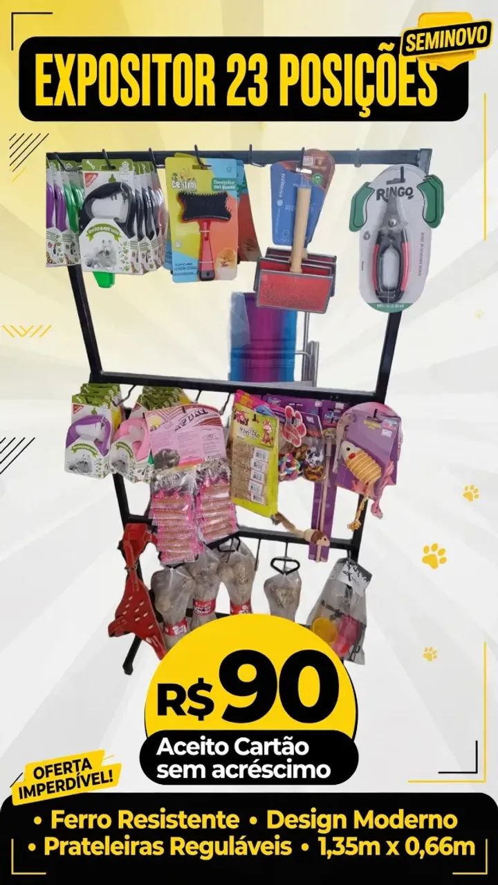 Expositor de Produtos Comercial com 23 posições - Foto 4