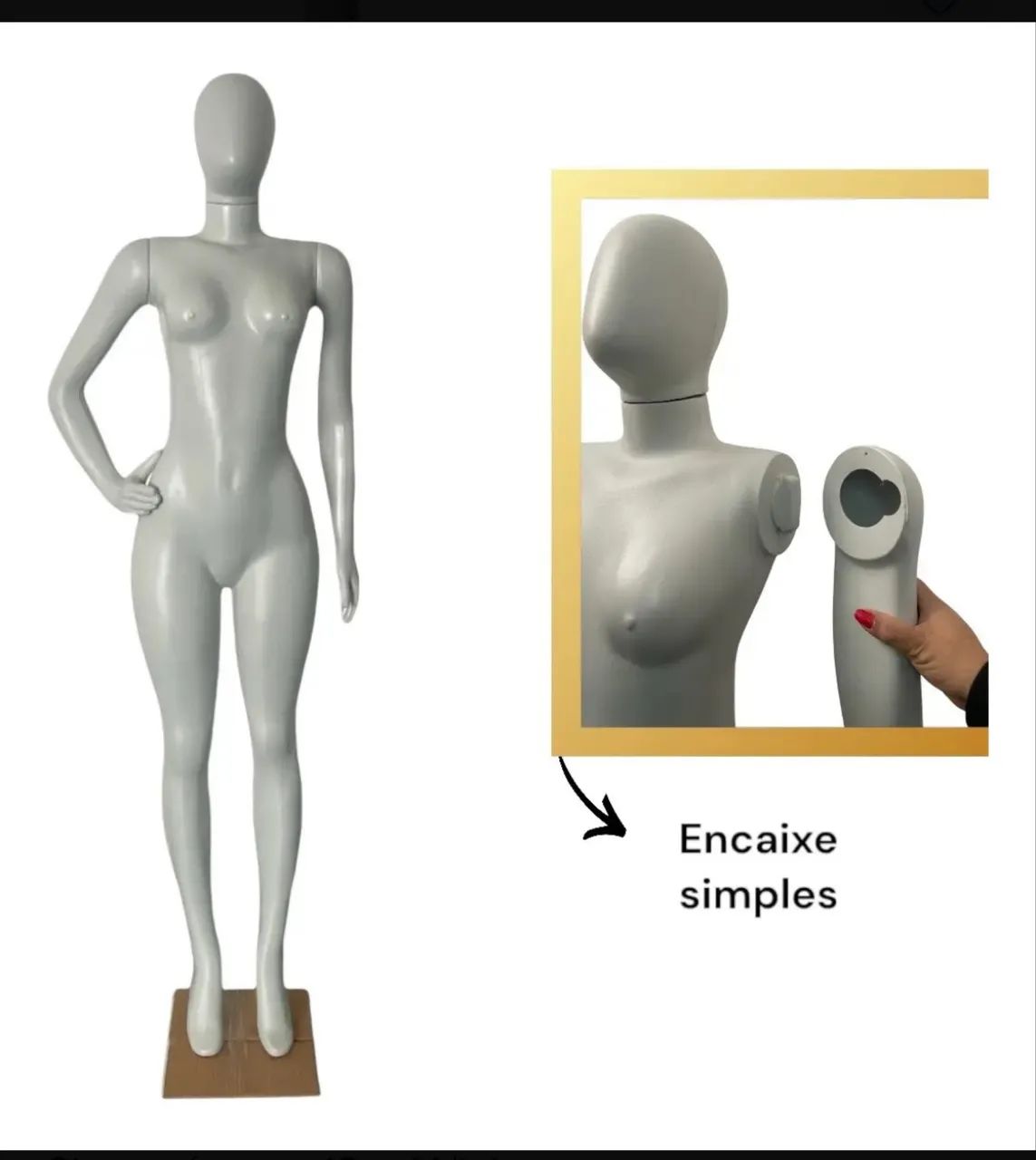 Manequim feminino  - Foto 2