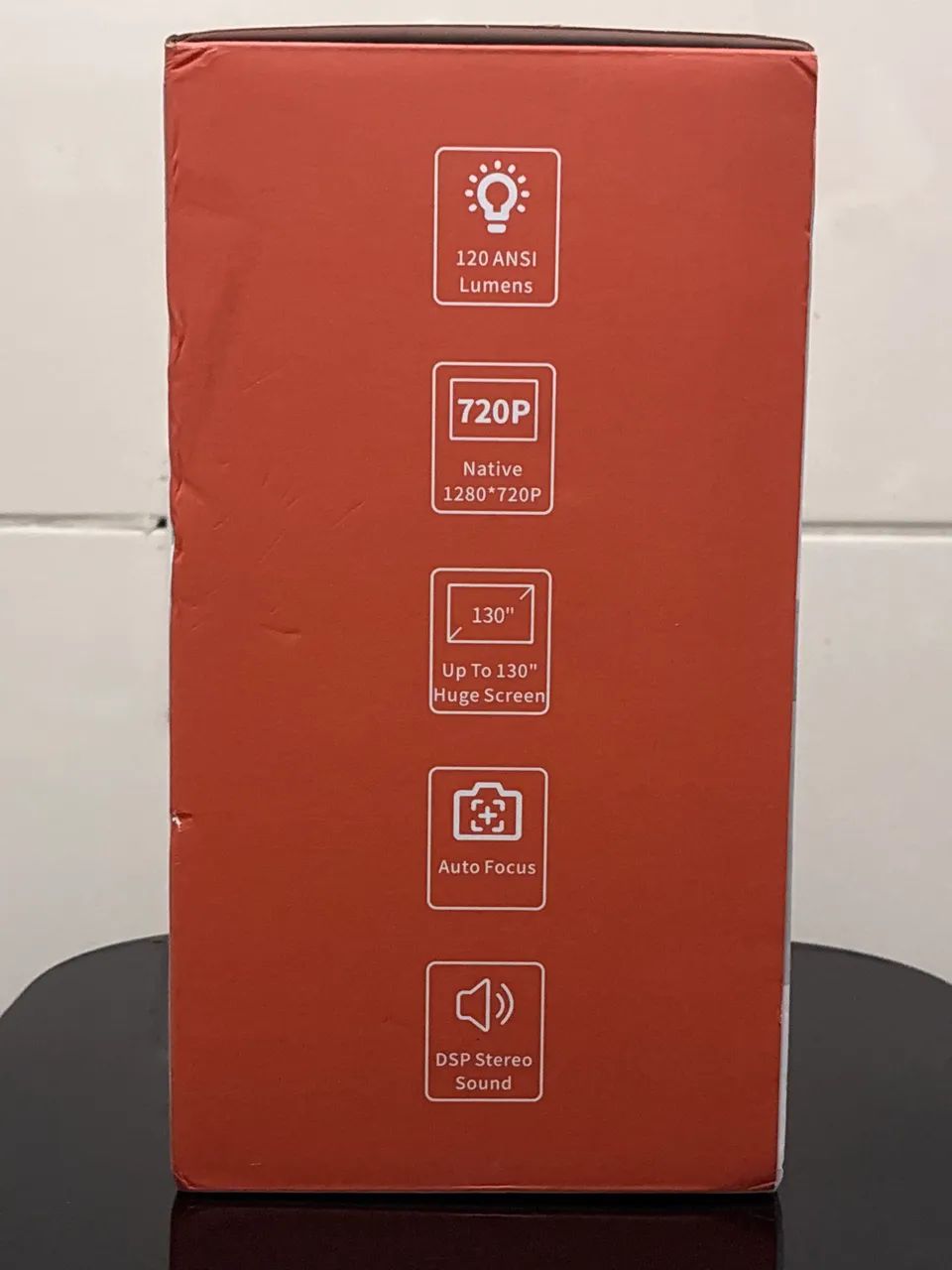 Mini Projetor Smart Led Source AJ-E01 4K WiFi - Novo na Caixa! - Foto 2