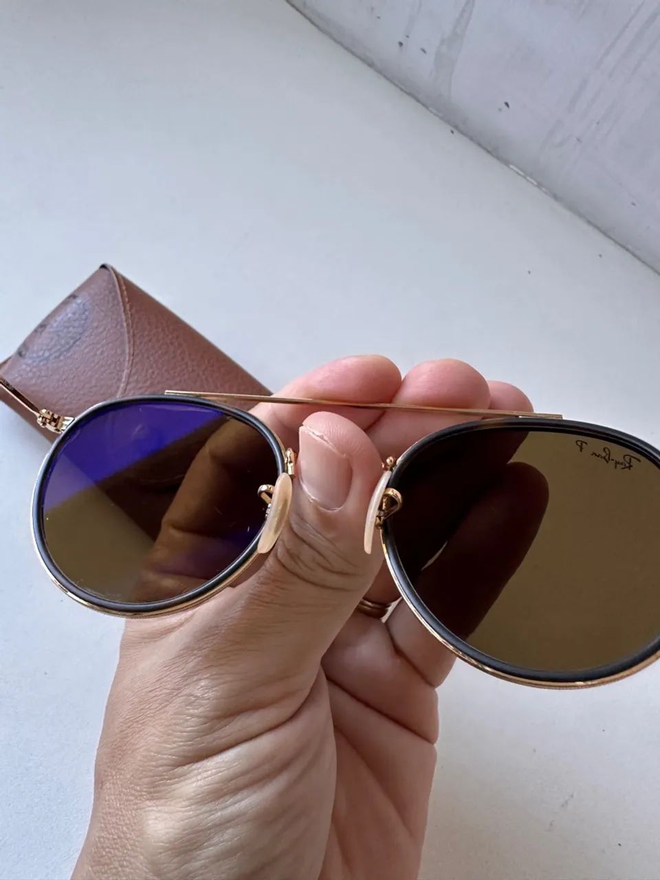 Óculos Ray ban RB3647-N Polarizado  - Foto 5