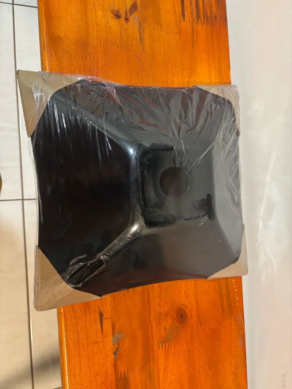 Cuba Pia De Vidro Resistente Preta Quadrada Para Banheiro - Foto 6