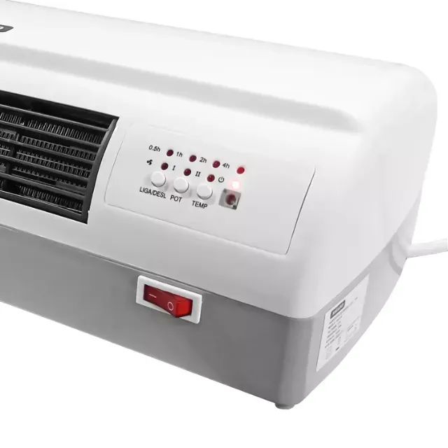 Aquecedor de Parede Elétrico 2 em 1 com Timer 2000W - E034890 - Foto 2