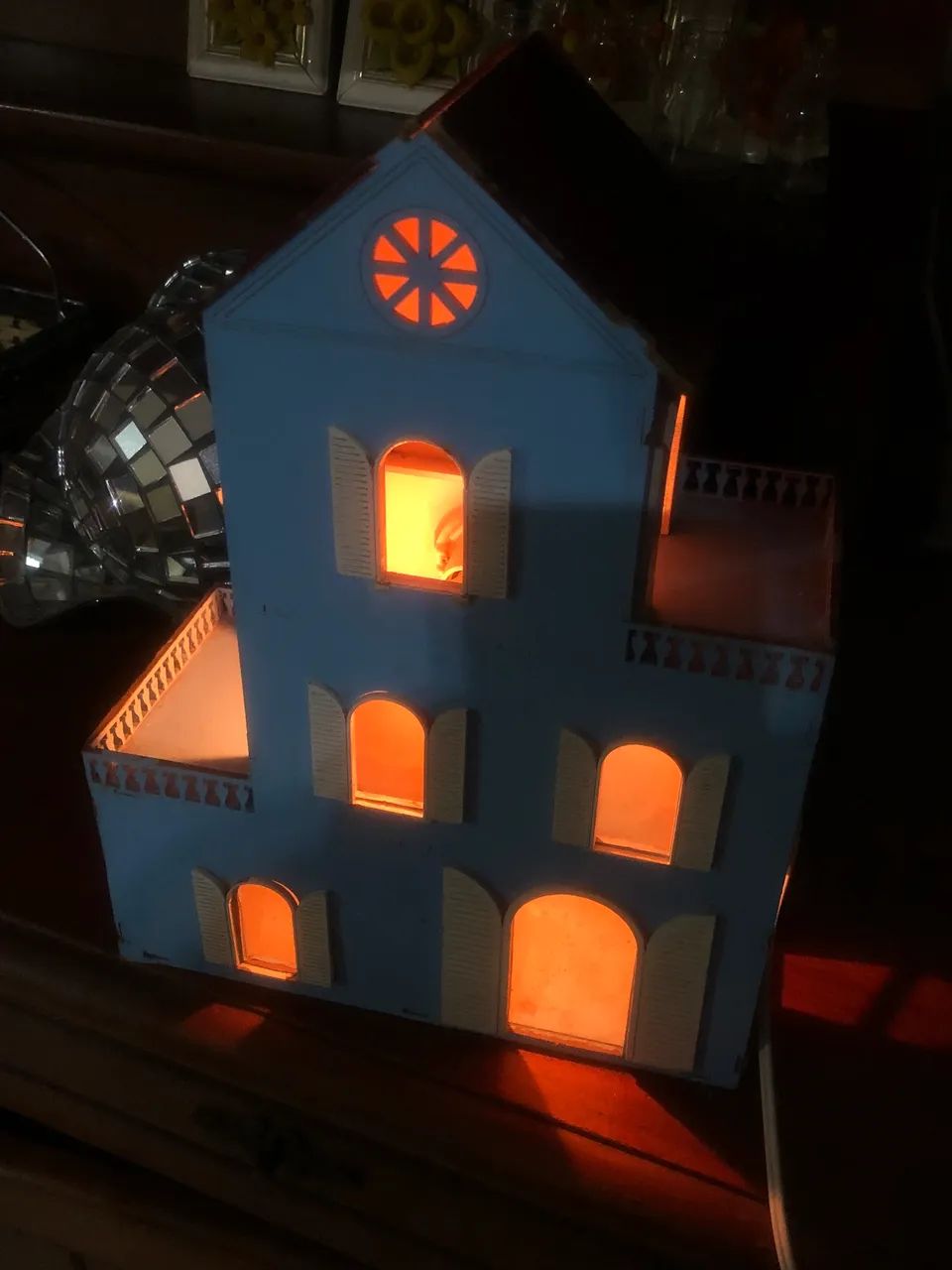 Casinha lâmpada