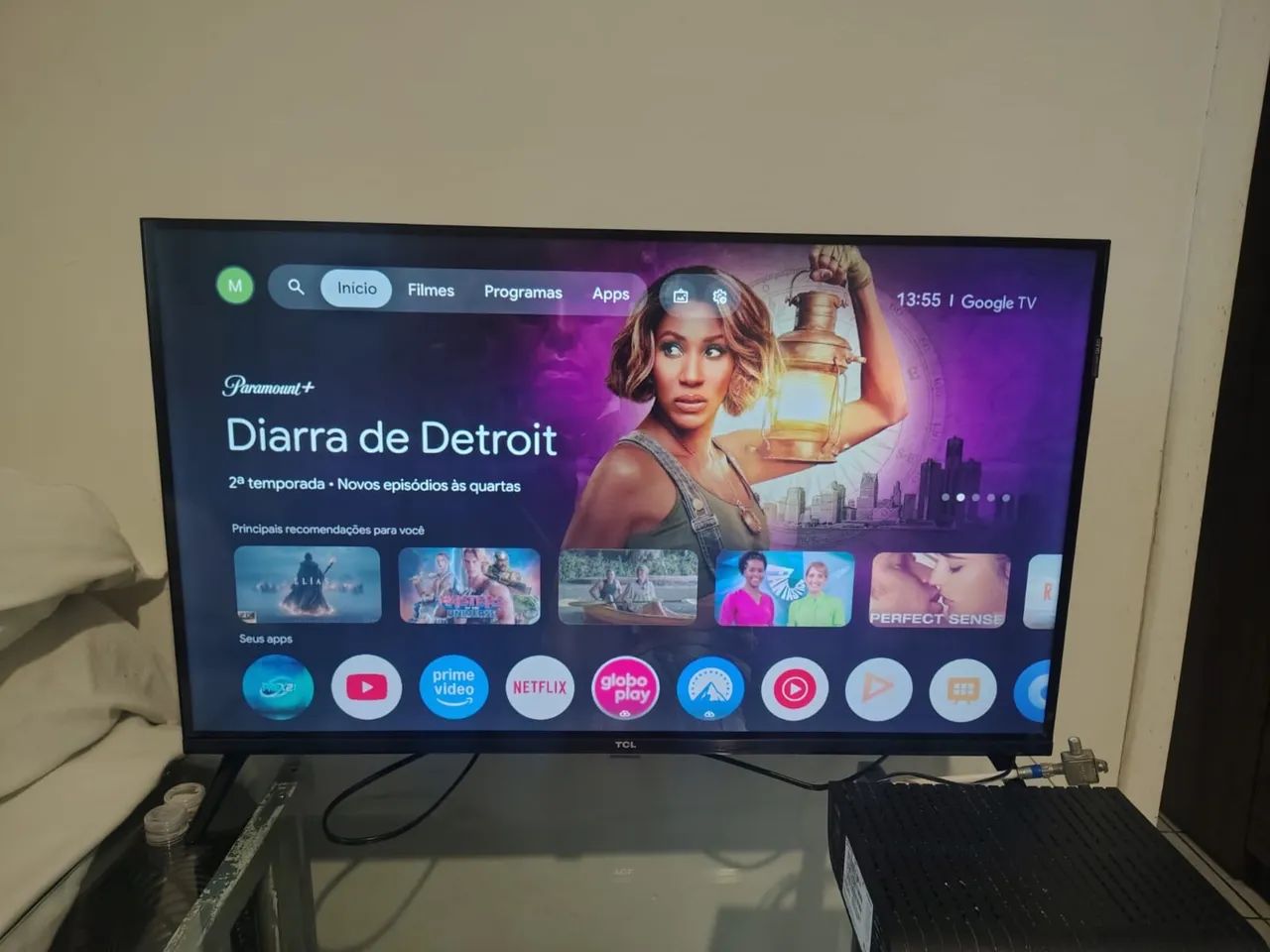 TV TCL Qled 4k 32 polegadas - Foto 4