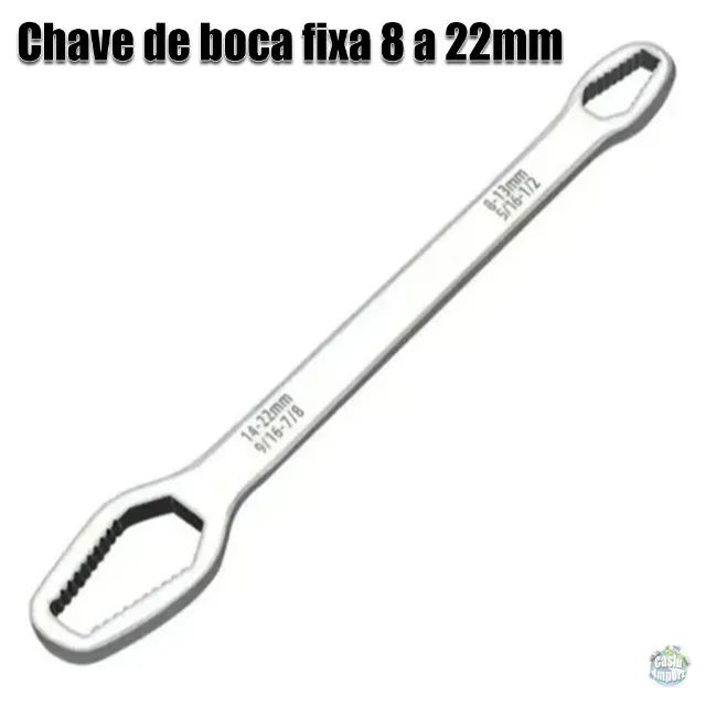 Chave de Boca Fixa 8mm a 22mm