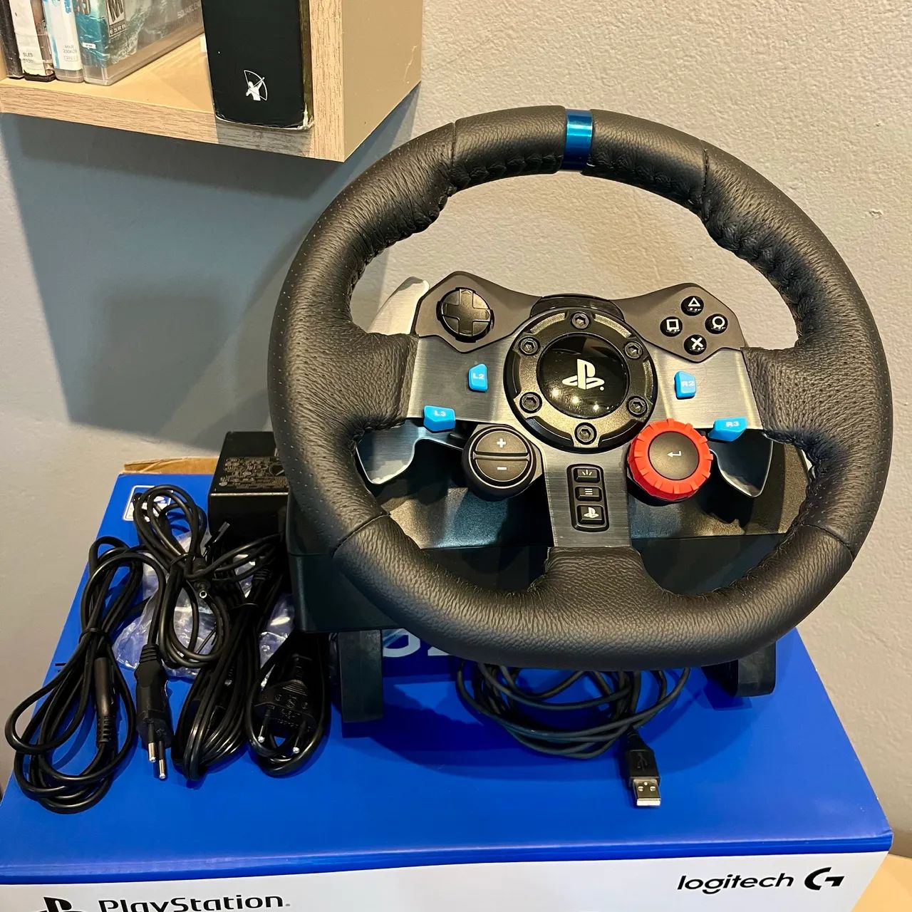 Logitech G29 Driving Force - Peças e Acessórios de Vídeo Game