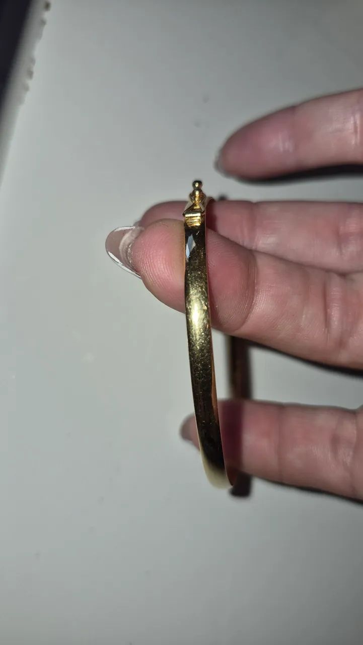 Bracelete e pingente ouro 18k - Foto 4