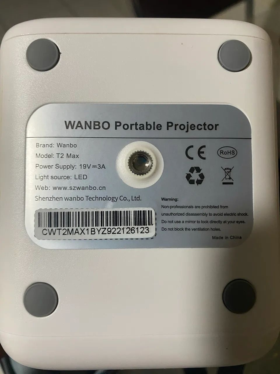 Projetor T2 wanbo - Foto 5