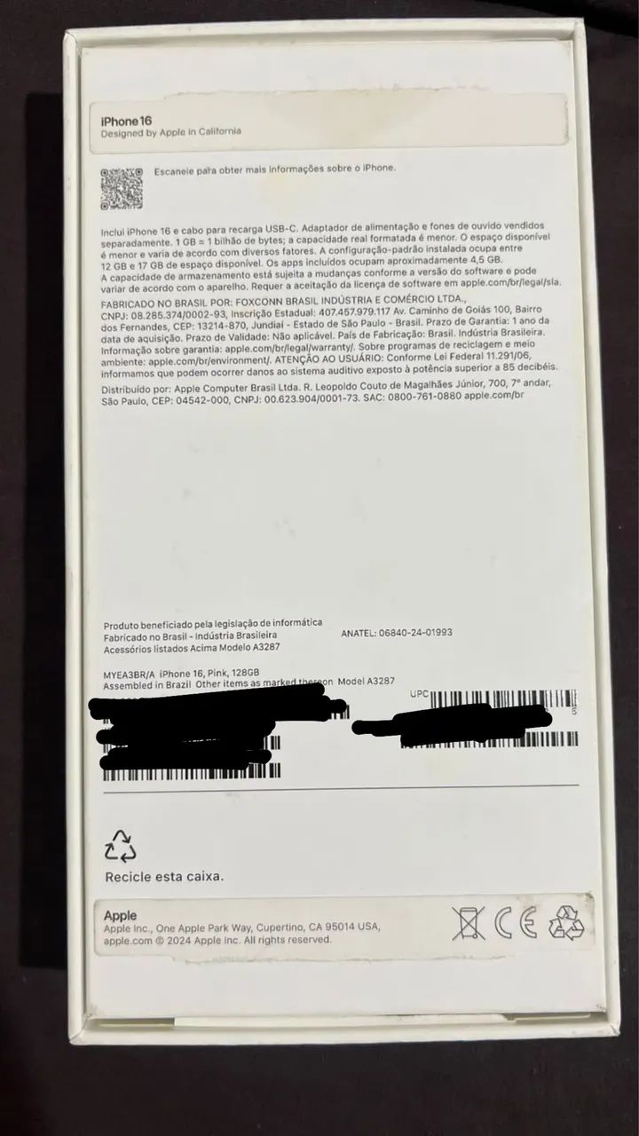 IPhone 16 Rosa - 128gb  - Foto 4