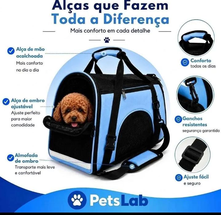 Bolsa transporte pet