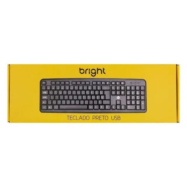 Teclado com Fio USB Bright  - Foto 3