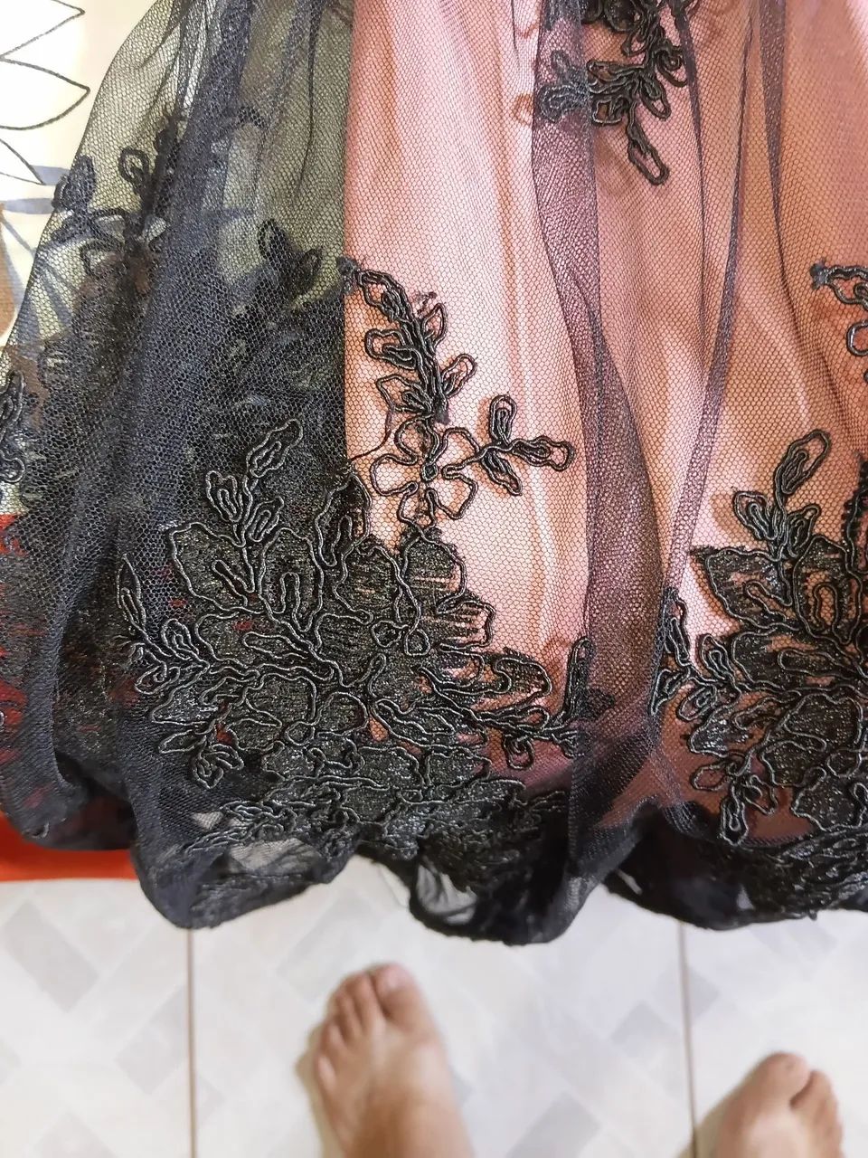 Vestido de renda preta para festa entrega gratis em toda pvh  - Foto 3