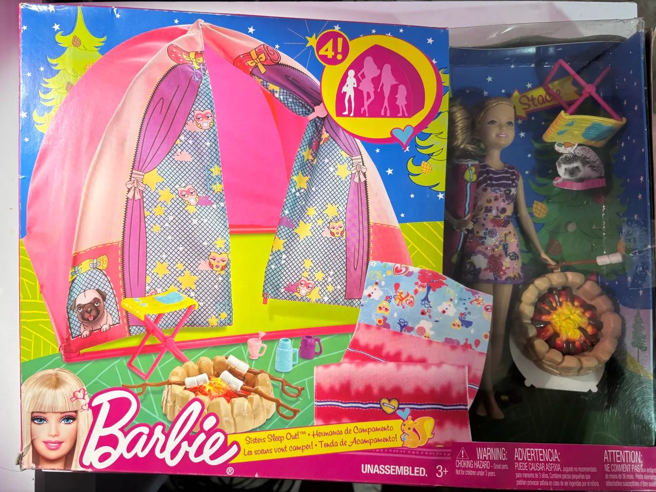 Boneca Barbie Sister Sleep Stacie 2010 Colecionador 