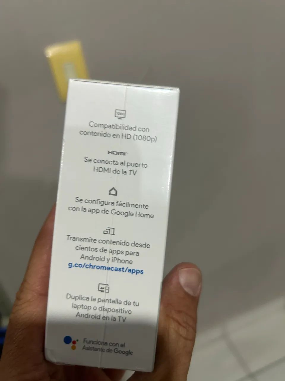 Chromecast 3 geração novo na caixa 