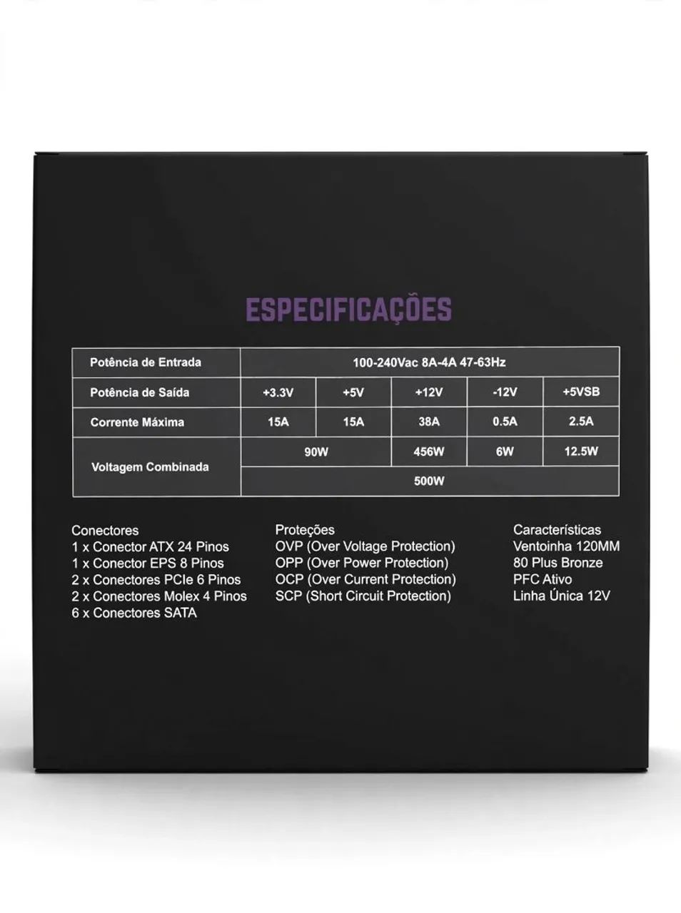 Fonte de pc semi nova