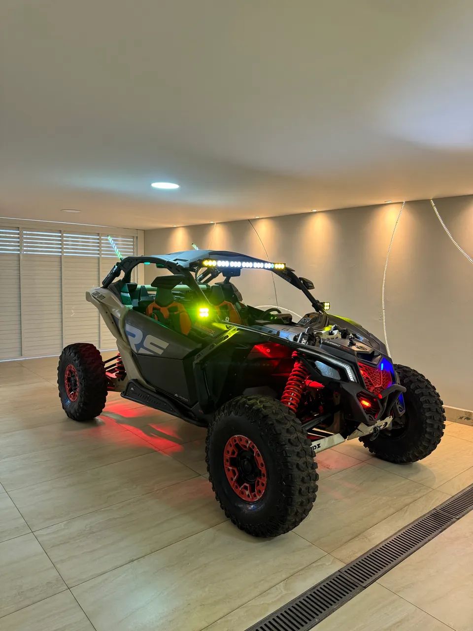 UTV xrs 2021 com som de teto  - Foto 5