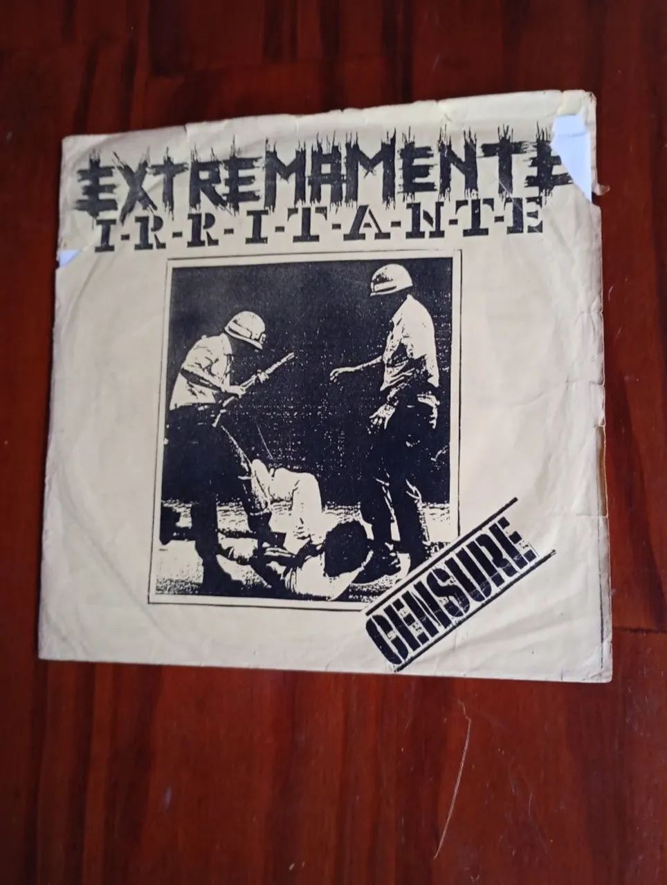 Vinil Extremamente Irritante - Censure Compacto 7 polegadas hardcore Punk Rock raro 