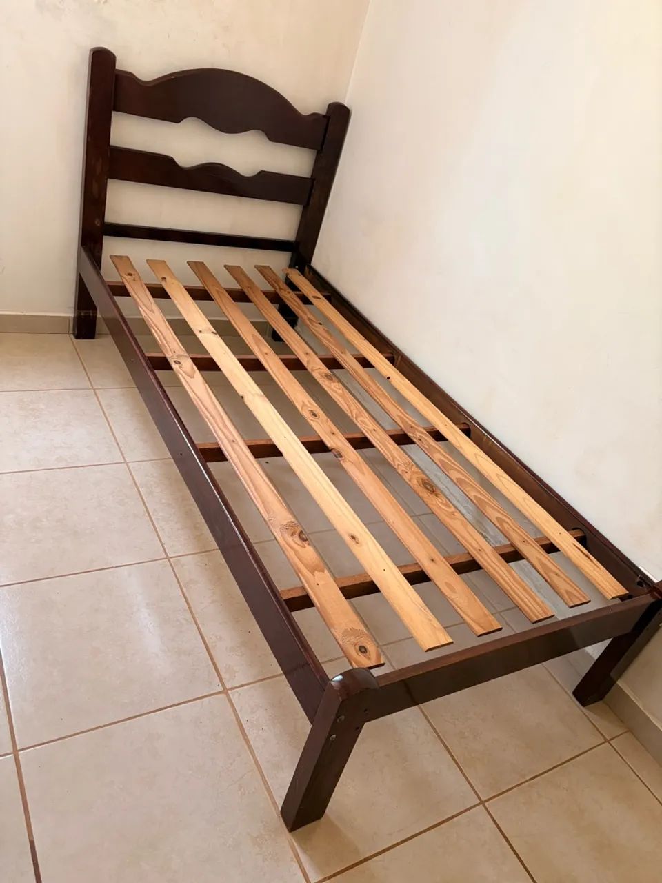 Cama Solteiro - Madeira Reforçada  - Foto 3