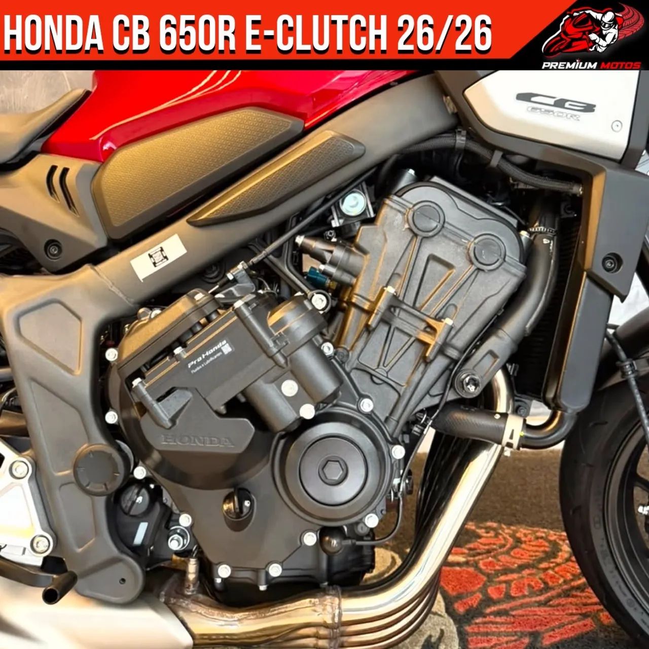 Cb 650R E-CLUTCH 2026 com 293KM - Foto 4
