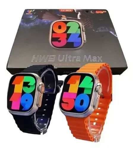 Smartwatch HW9 Ultra Max 49mm AMOLED GPS ? Modelo Premium Atual + Entrega Grátis
