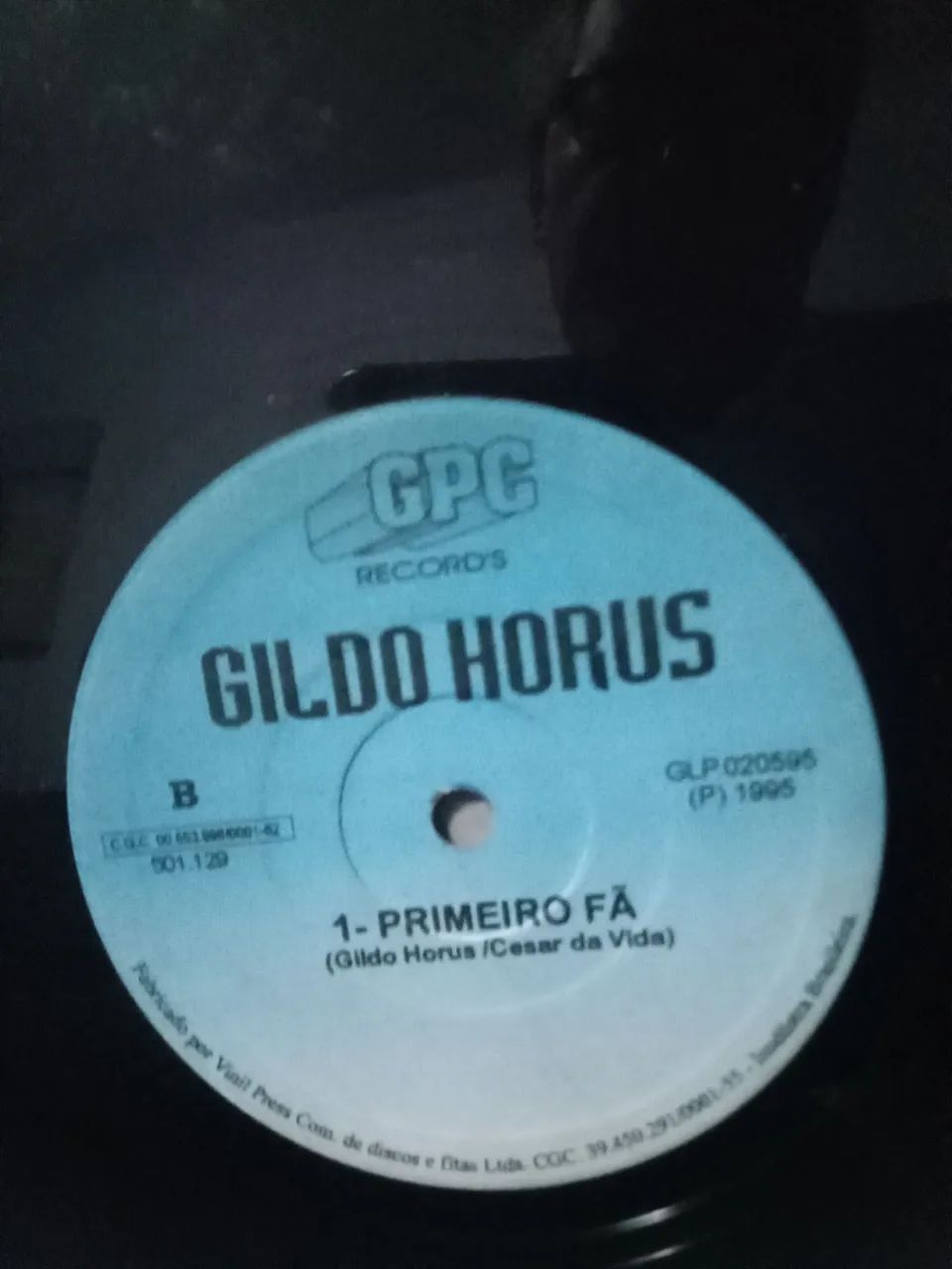 LP Disco vinil raro Gildo Horus Rá... Izis autografado - Foto 3