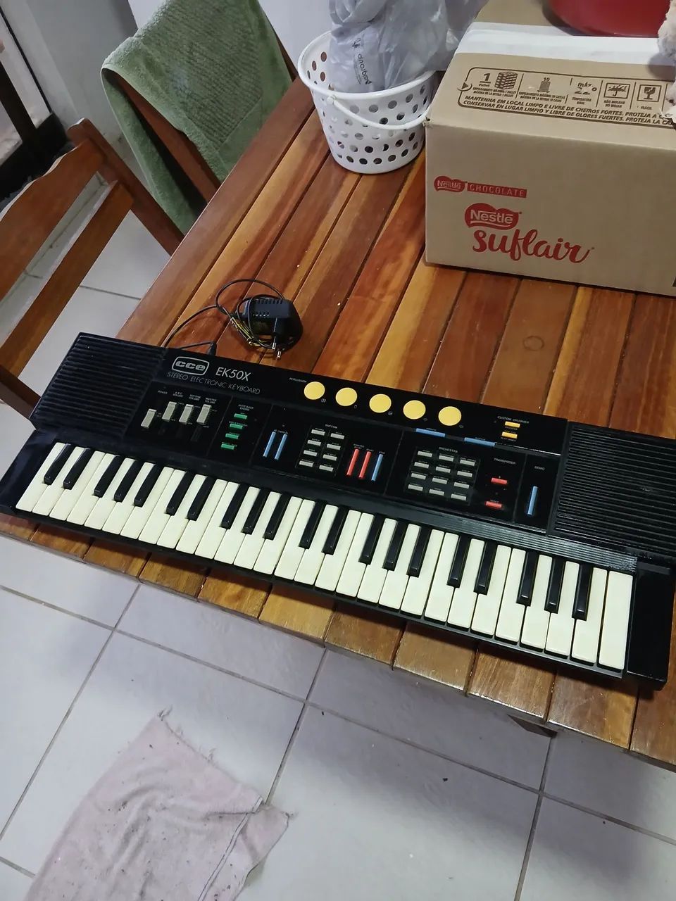Relíquia Teclado de 1990 CCE - Foto 3