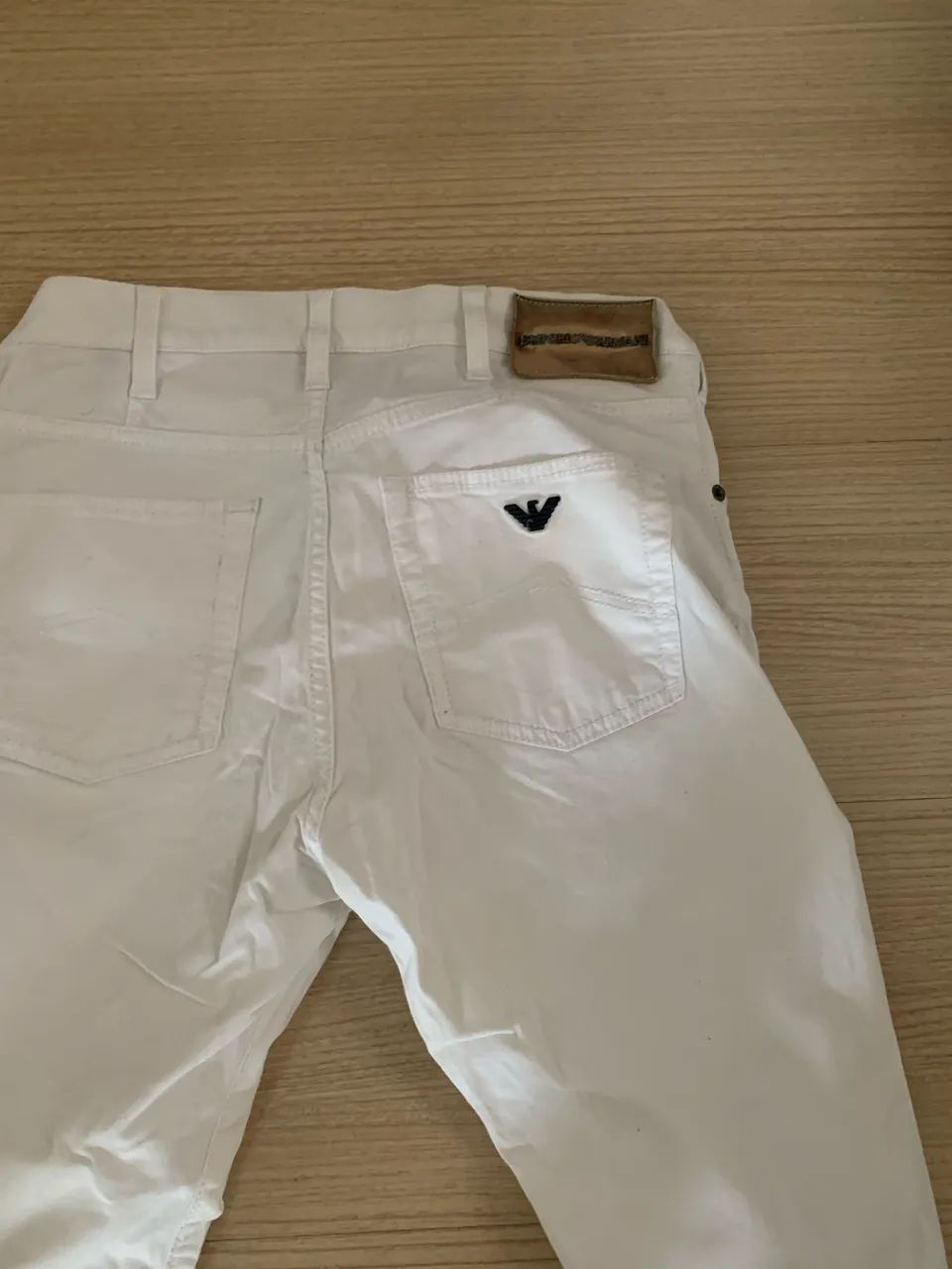 Calça Armani branca  36  - Foto 2