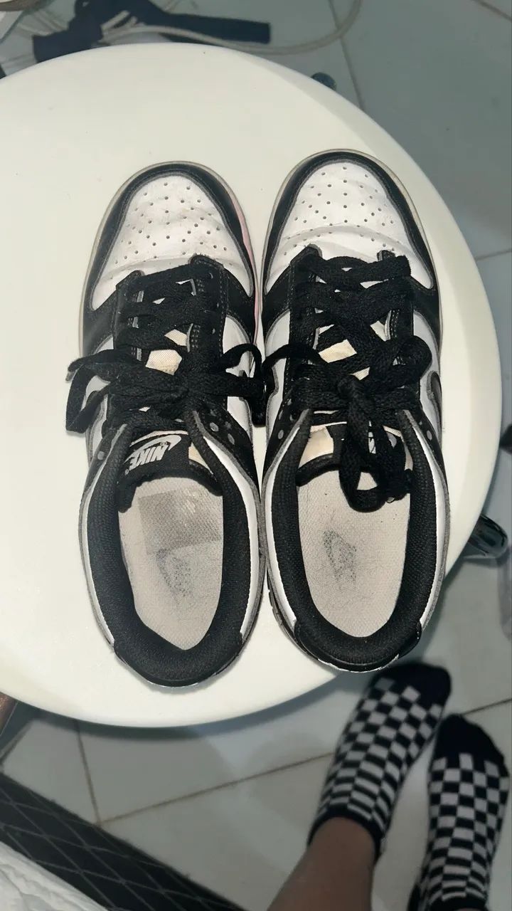 Tênis Nike Dunk preto e branco - Foto 2