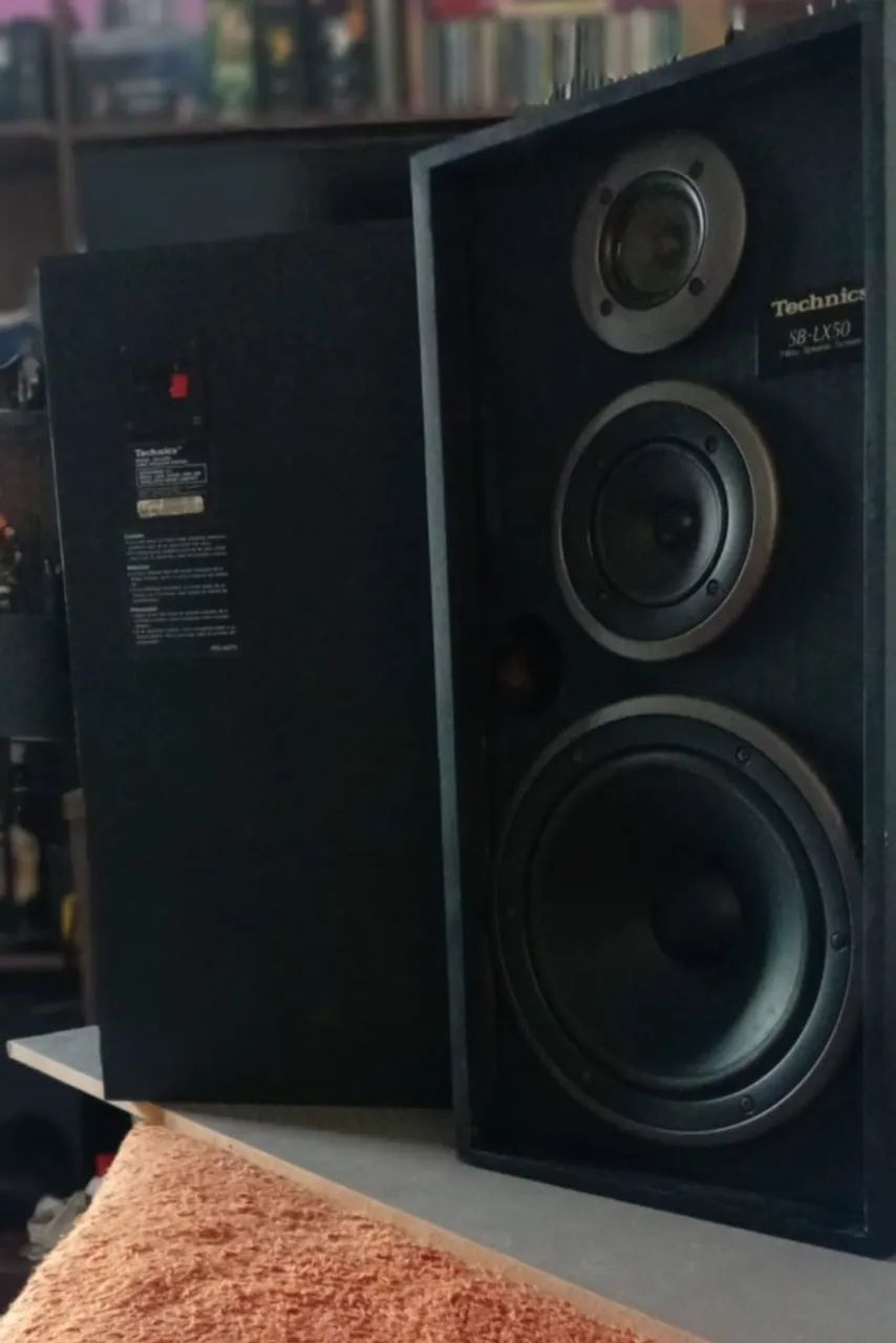 CAIXAS ACUSTICAS TECNICS SB -LX 50 IMPECÁVEIS - Foto 2