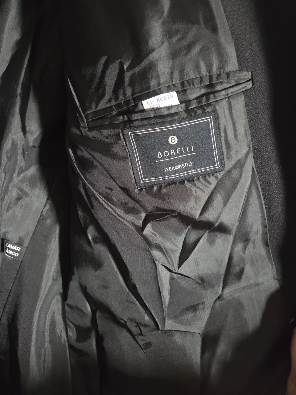 TERNO PRETO, MASCULINO, BORELLI - Foto 4